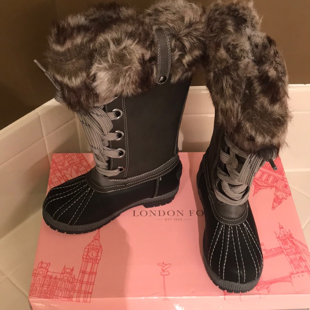 London fog snow boots